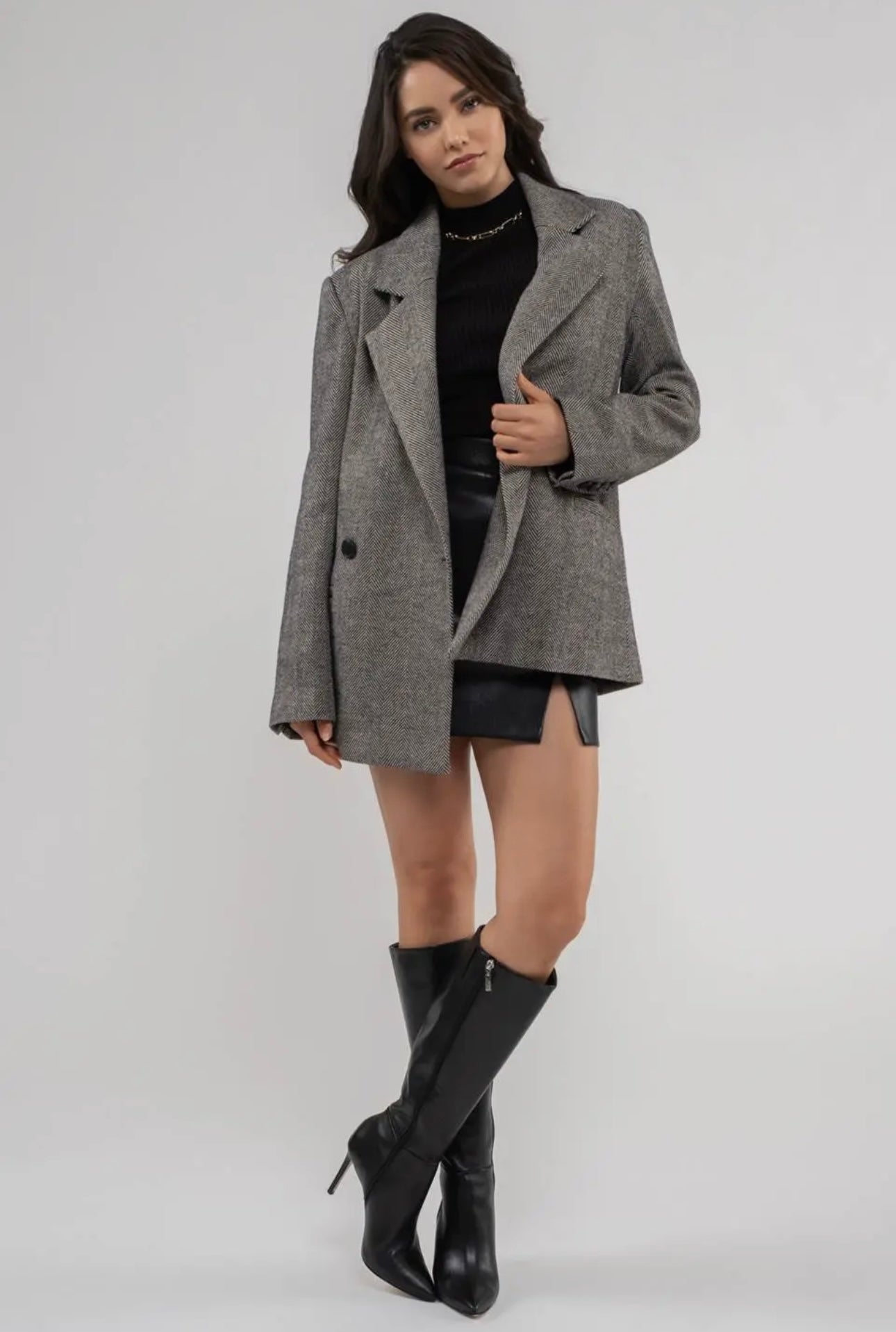 The Alexis Long Line Blazer