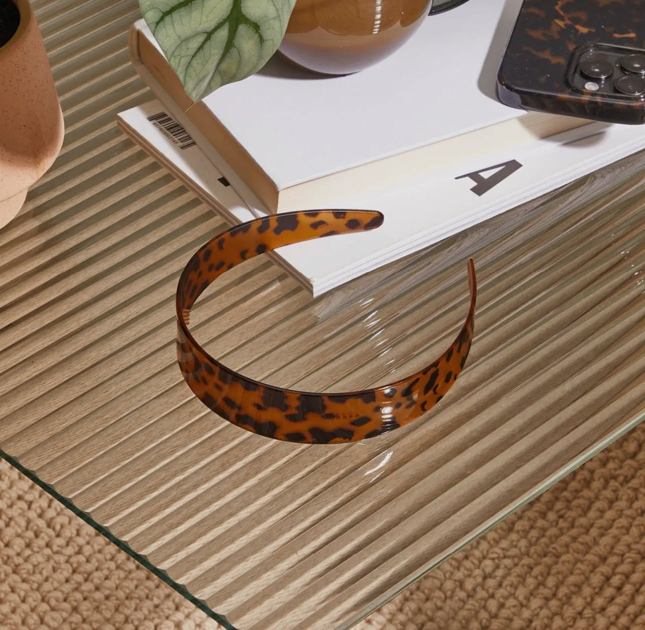 Kitsch Plastic Wide Headband- Recycled