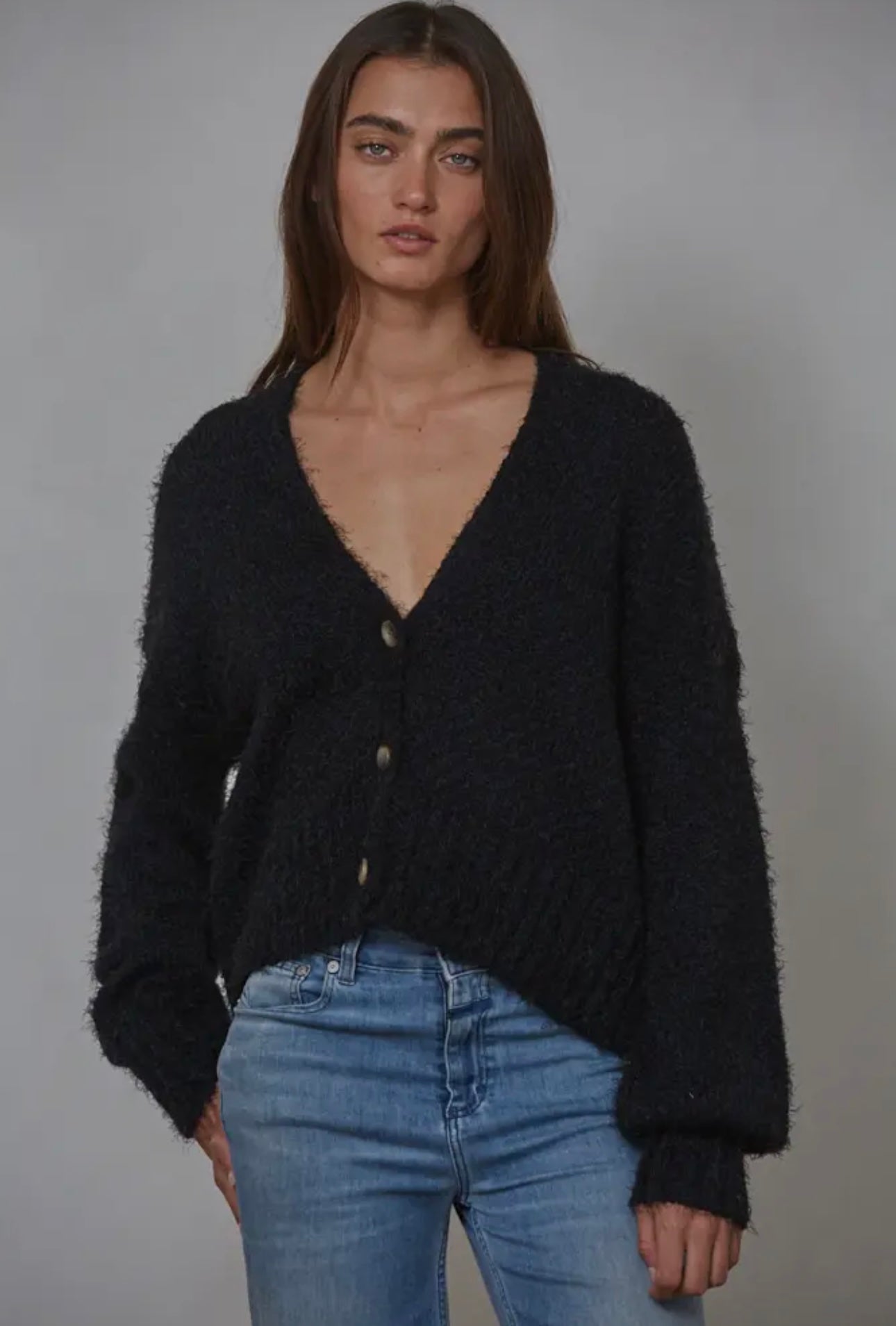 Knit Sweater Button Down Sweater