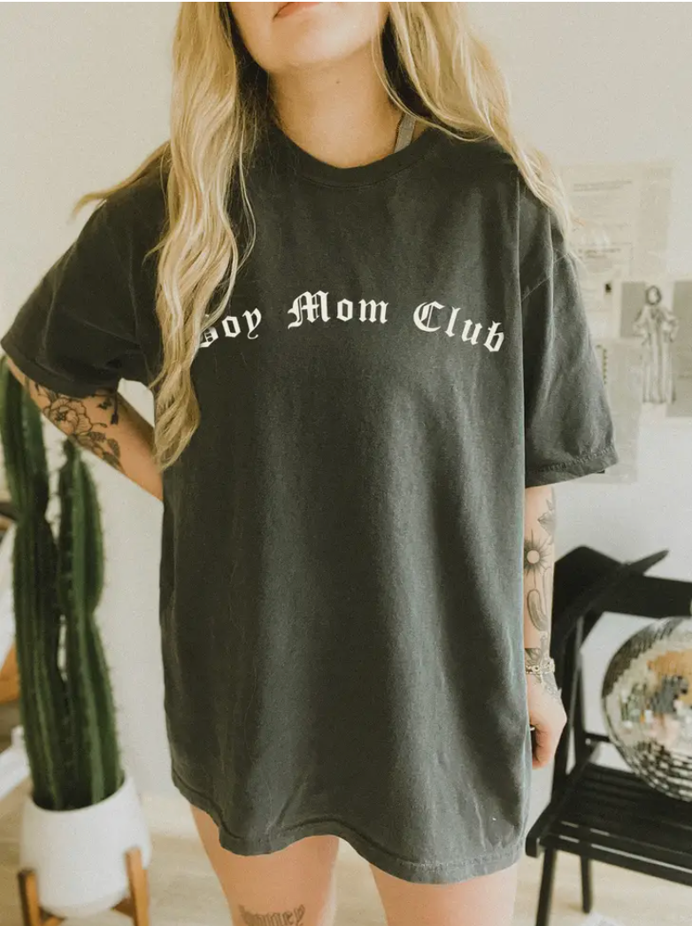 Boy Mom Vintage Tee image 0