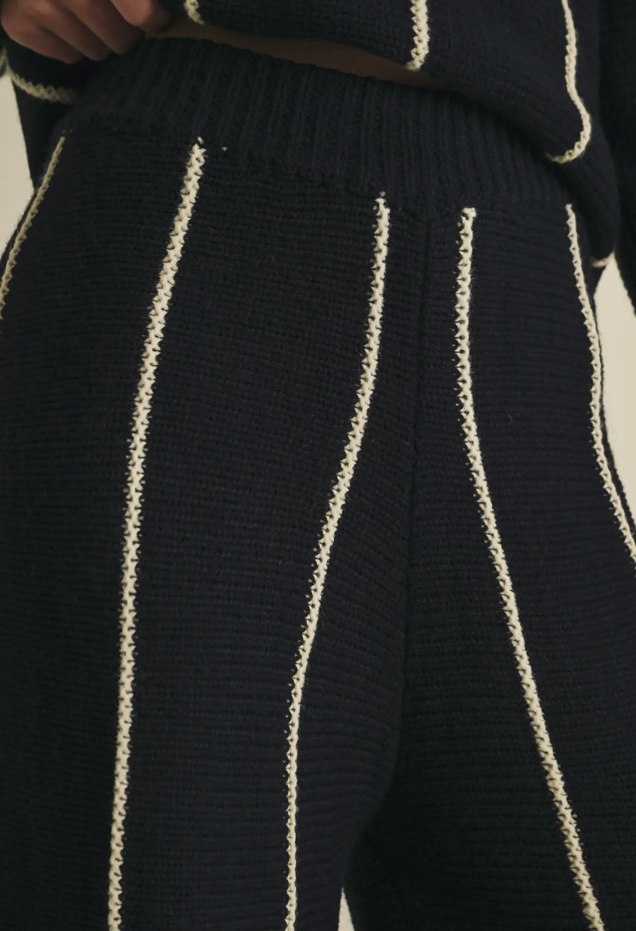 Luxe Wide-Leg Knit Pants