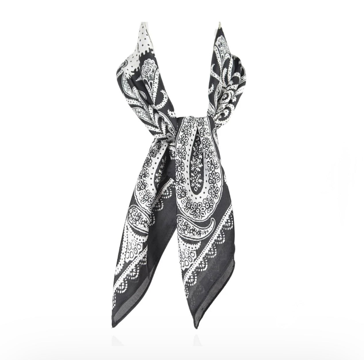 Black Outlaw Bandana