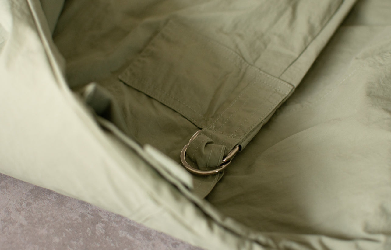 Balloon Cargo Pocket Pants- light oilve image 2