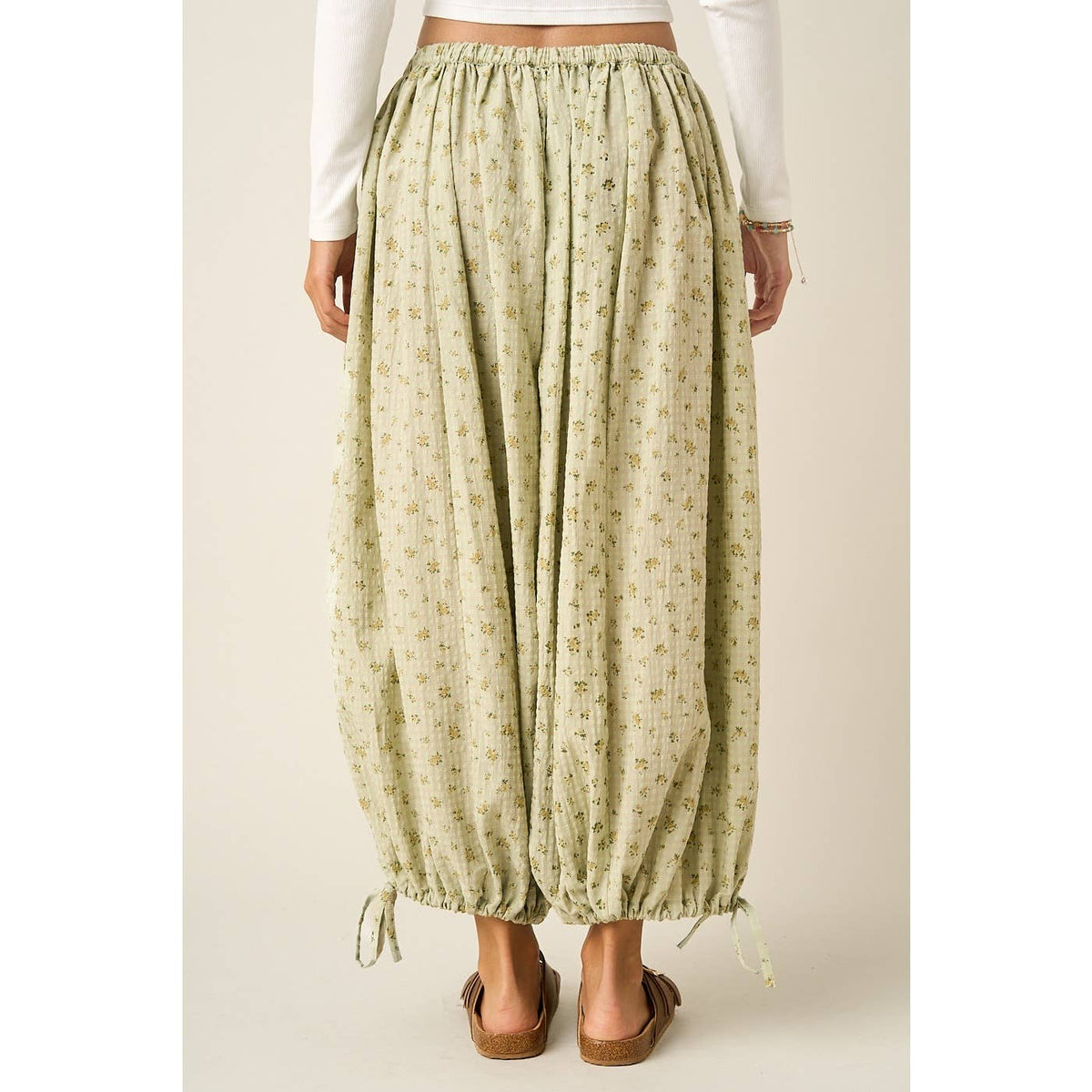 DITSY FLORAL BOHO BALLOON PANTS