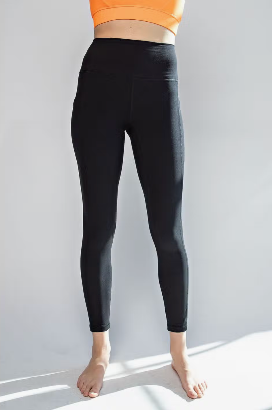 Butter Soft Yoga Pants with Side Pocket image 3