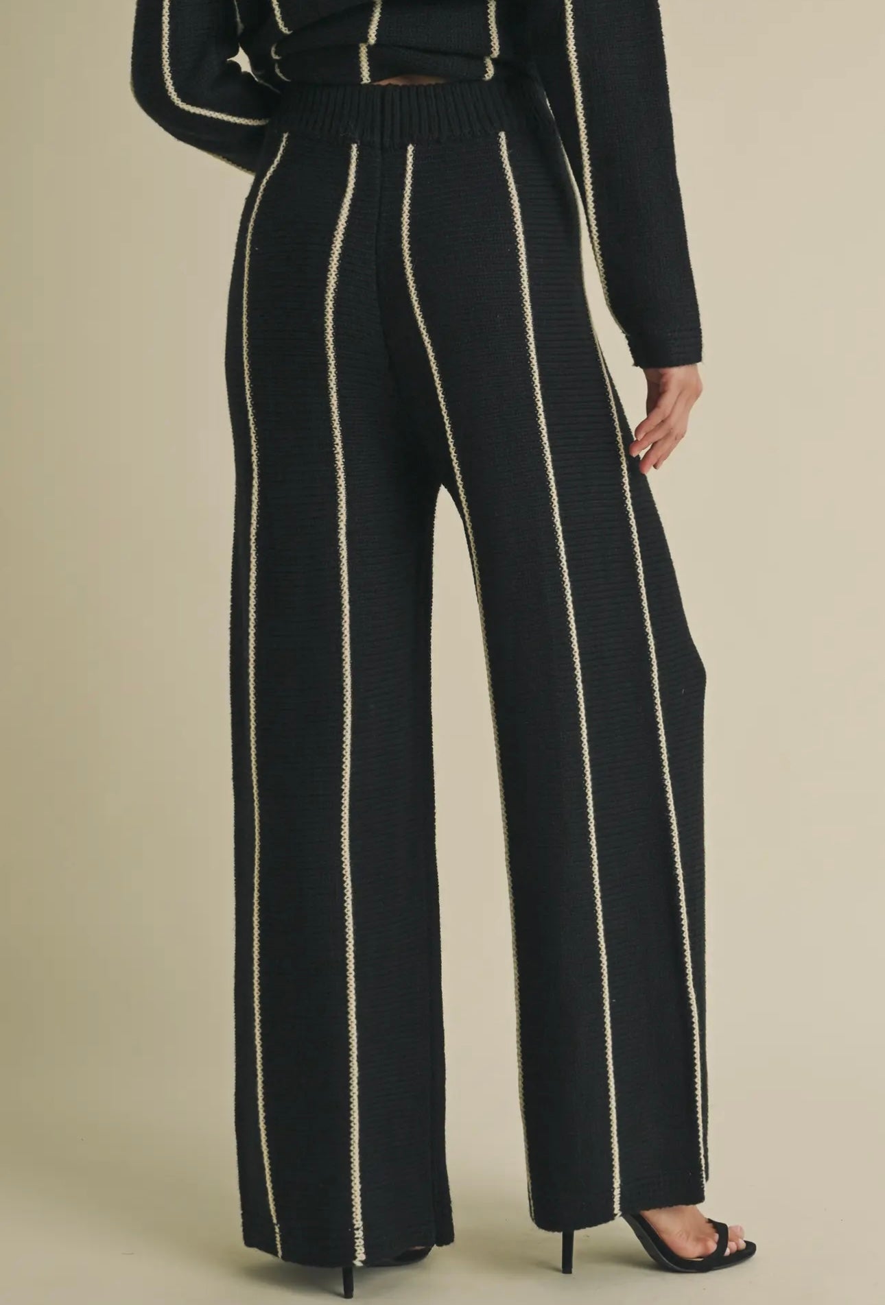 Luxe Wide-Leg Knit Pants