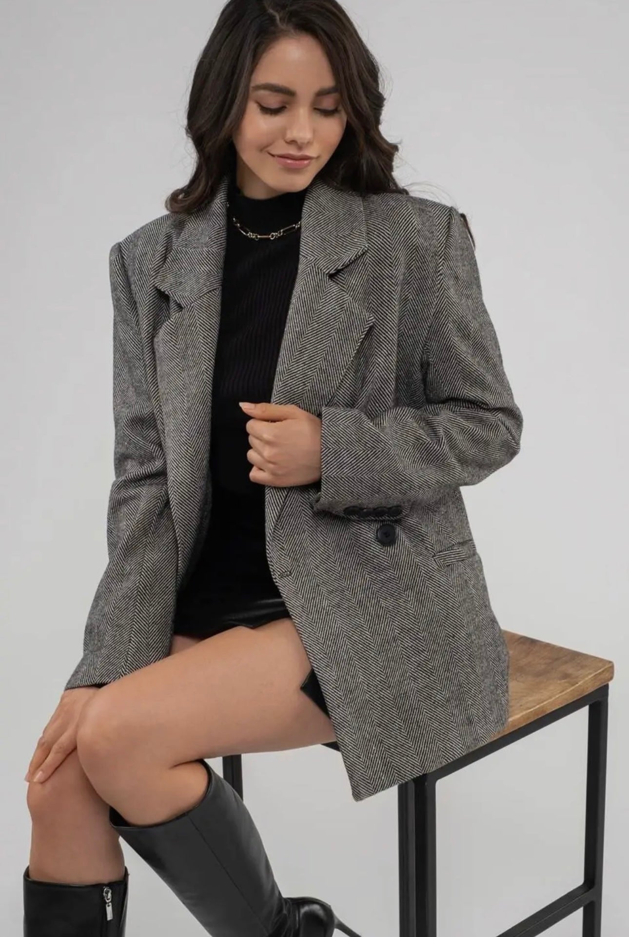 The Alexis Long Line Blazer